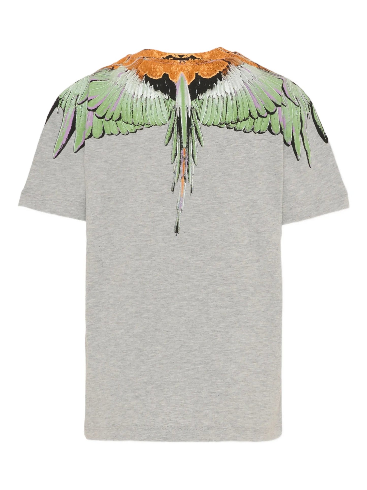 T - SHIRT GRIGIA CON STAMPA ALI MARCELO BURLON - Angel Luxury