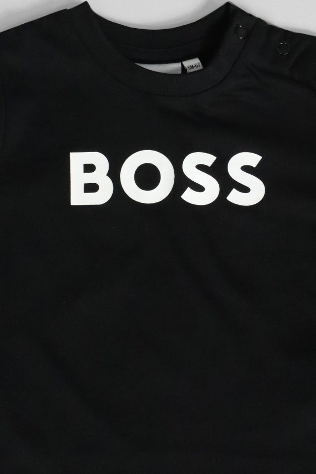 T-shirt Hugo Boss nera - Angel Luxury