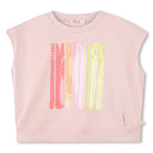 T - SHIRT IN FELPA ROSA BILLIEBLUSH - Angel Luxury