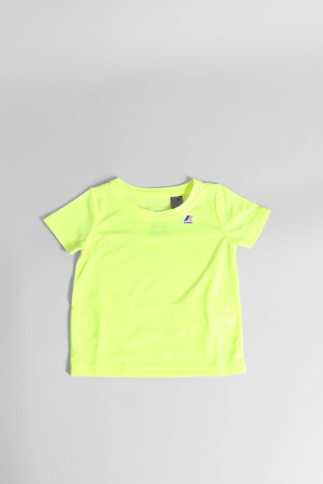 T-shirt K-way giallo fluo - Angel Luxury