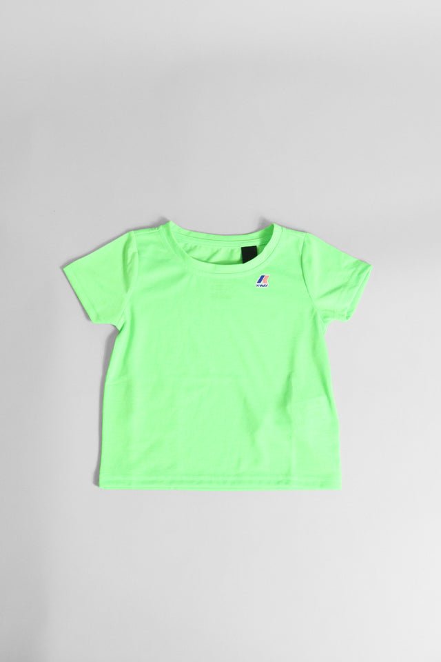 T-shirt K-way verde fluo - Angel Luxury