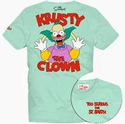 T - SHIRT KRUSTY CLOWN MC2 SAINT BARTH - Angel Luxury