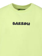 T - SHIRT LIME CON FANTASIA SUL RETRO LOGO BARROW - Angel Luxury