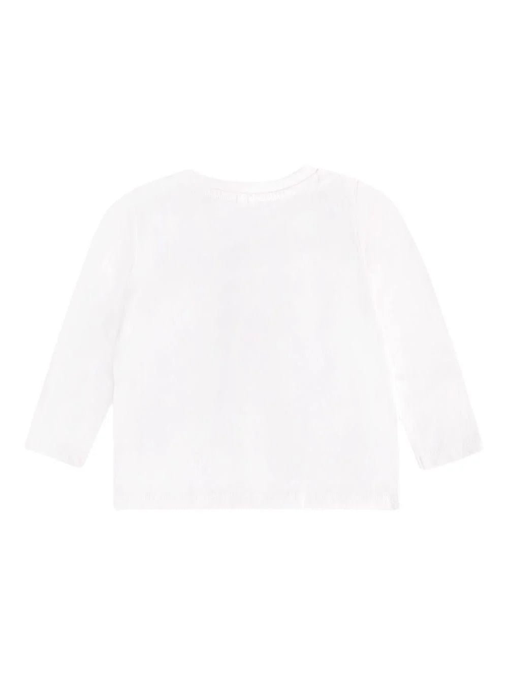 T - SHIRT MANICA LUNGA BIANCA CON ORSO STELLA MCCARTNEY - Angel Luxury