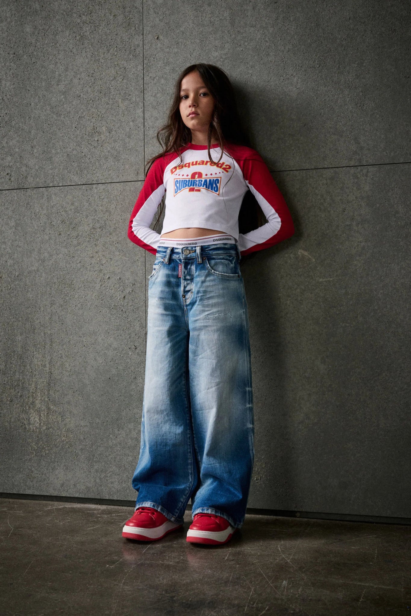 T - SHIRT MANICA LUNGA DSQUARED2 - Angel Luxury