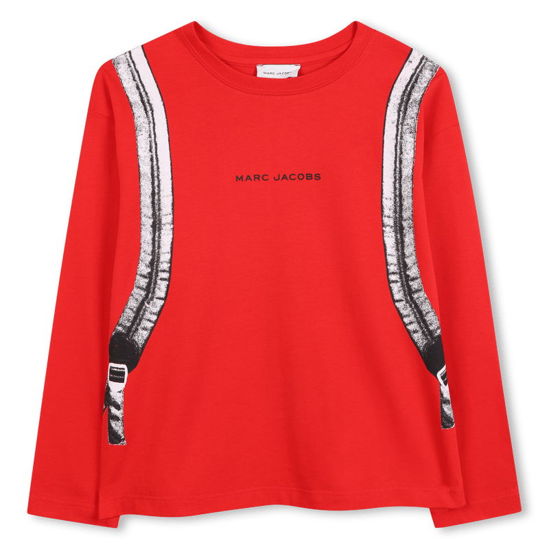 T - SHIRT MANICA LUNGA ROSSA MARC JACOBS - Angel Luxury
