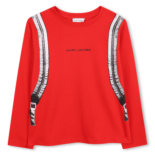 T - SHIRT MANICA LUNGA ROSSA MARC JACOBS - Angel Luxury