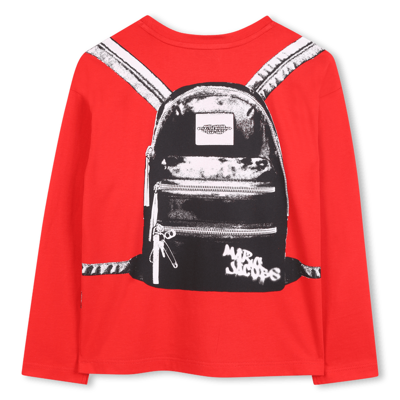 T - SHIRT MANICA LUNGA ROSSA MARC JACOBS - Angel Luxury