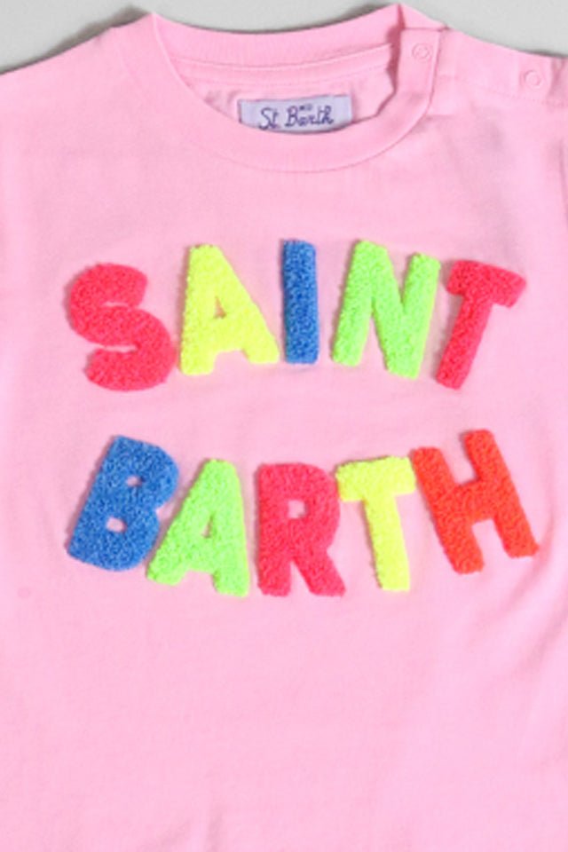 T-shirt Mc2 Saint Barth con frange - Angel Luxury