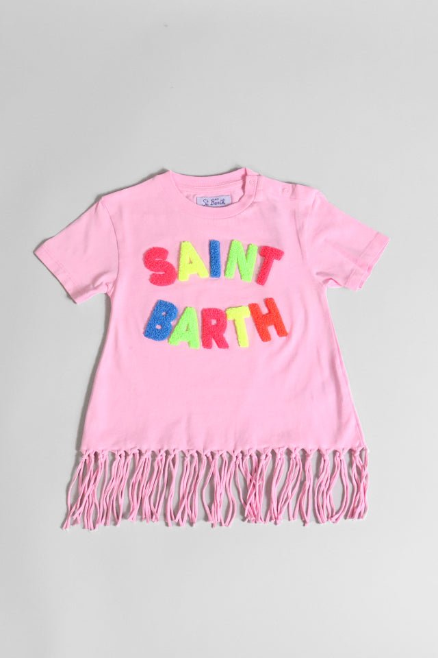T-shirt Mc2 Saint Barth con frange - Angel Luxury
