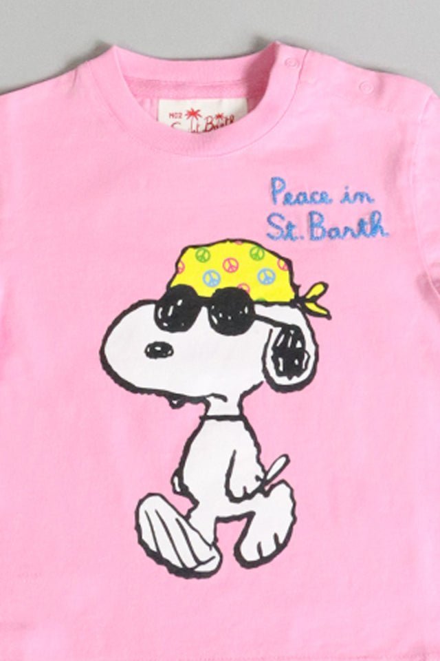 T-shirt Mc2 Saint Barth rosa - Angel Luxury