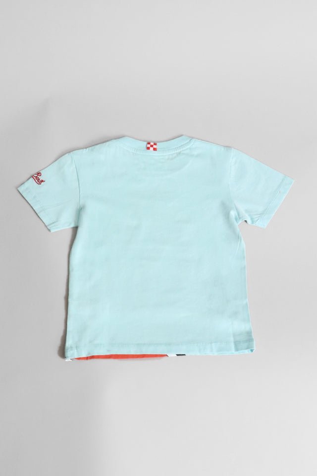 T-shirt Mc2 Saint Barth verde acqua - Angel Luxury