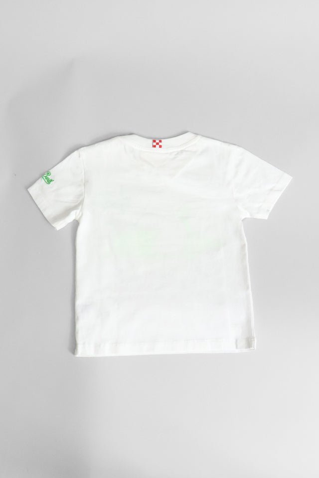 T-shirt Mc2 Saint Barth vespa bianca - Angel Luxury