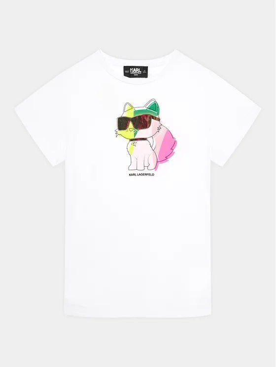 T - SHIRT MULTICOLOR KARL LAGERFELD - Angel Luxury