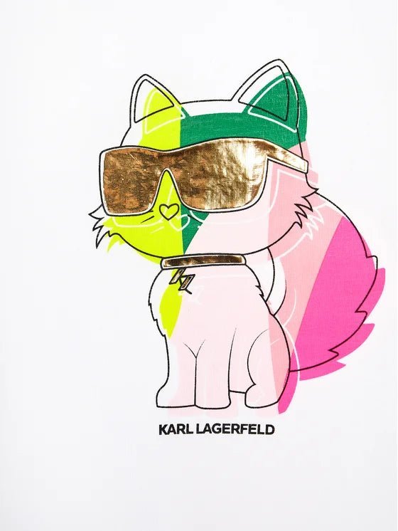 T - SHIRT MULTICOLOR KARL LAGERFELD - Angel Luxury