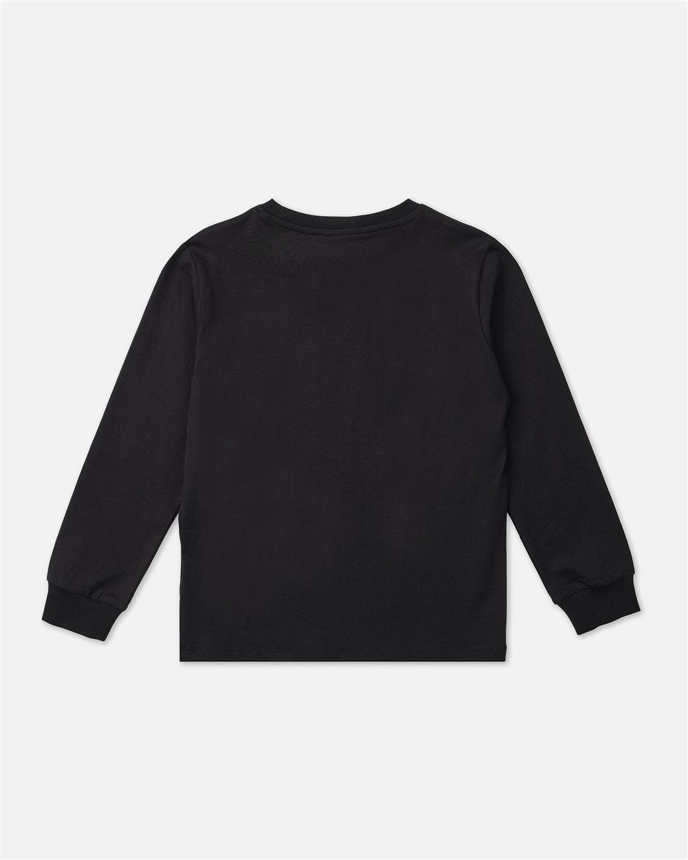 T - SHIRT NERA A MANICHE LUNGHE CON LOGO ICEBERG - Angel Luxury