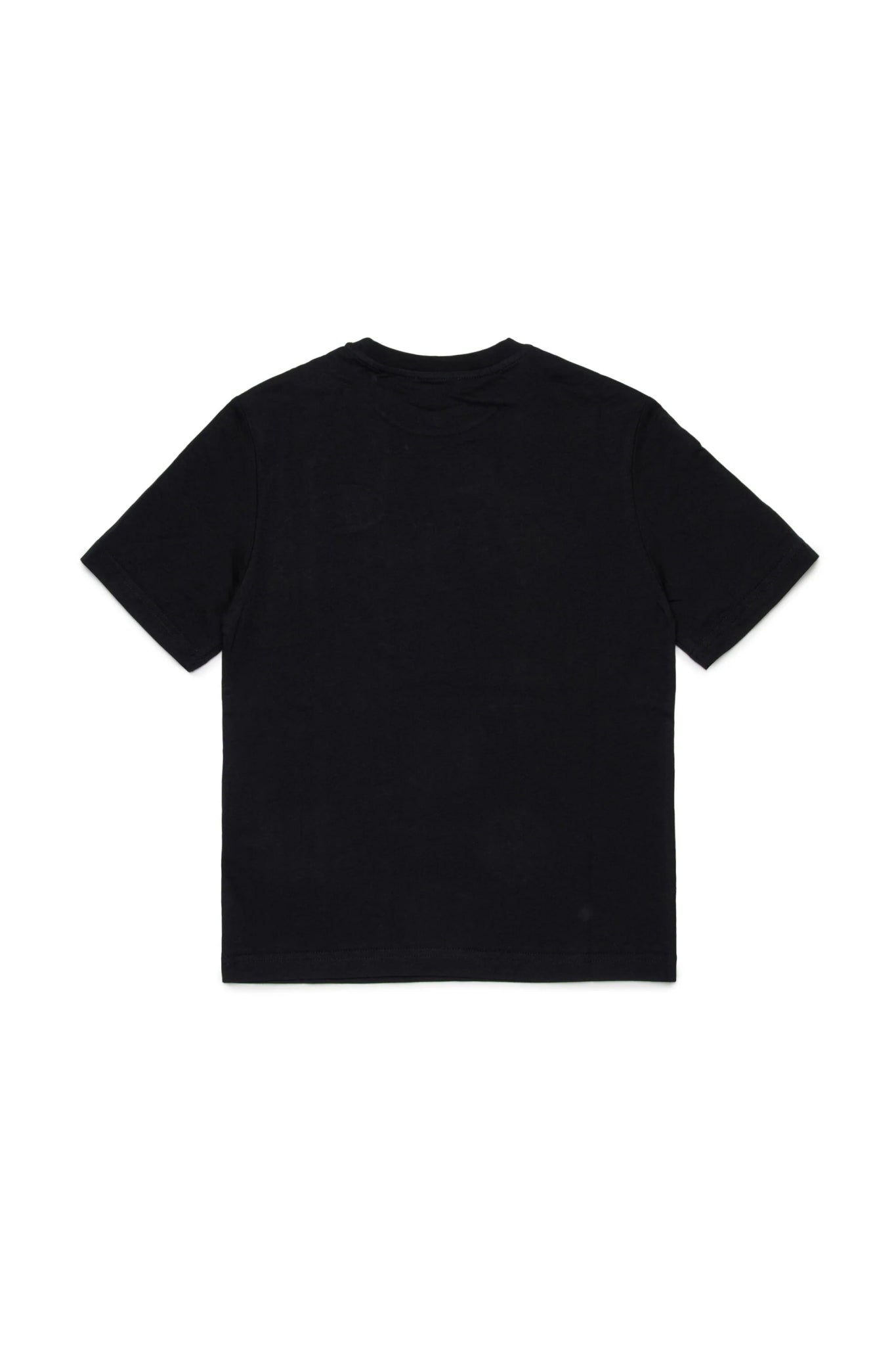T - SHIRT NERA CON LOGO BIANCO IN RILIEVO DIESEL - Angel Luxury