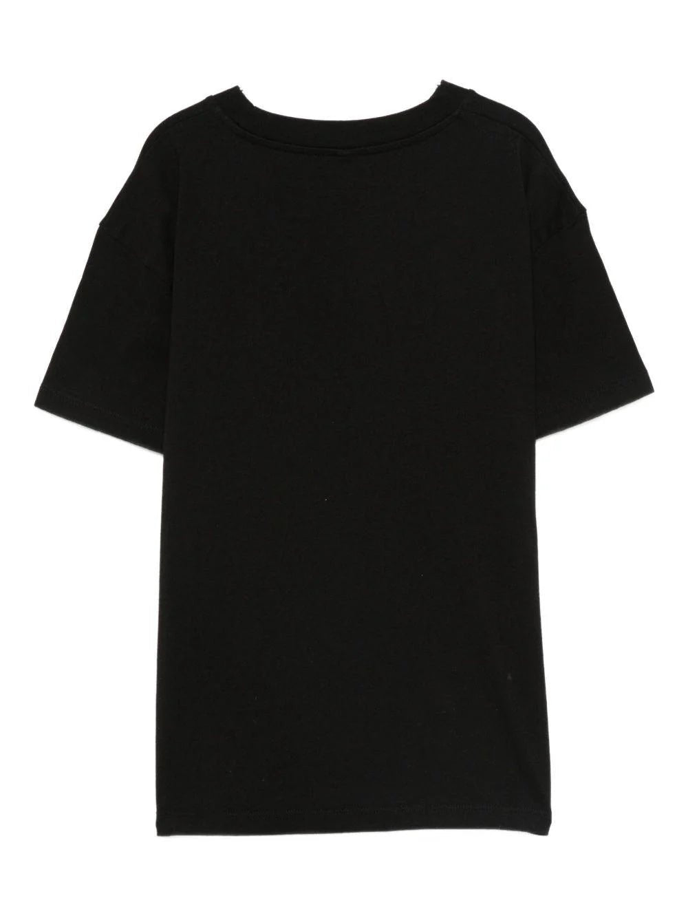 T - SHIRT NERA CON LOGO BIANCO STELLA MCCARTNEY - Angel Luxury