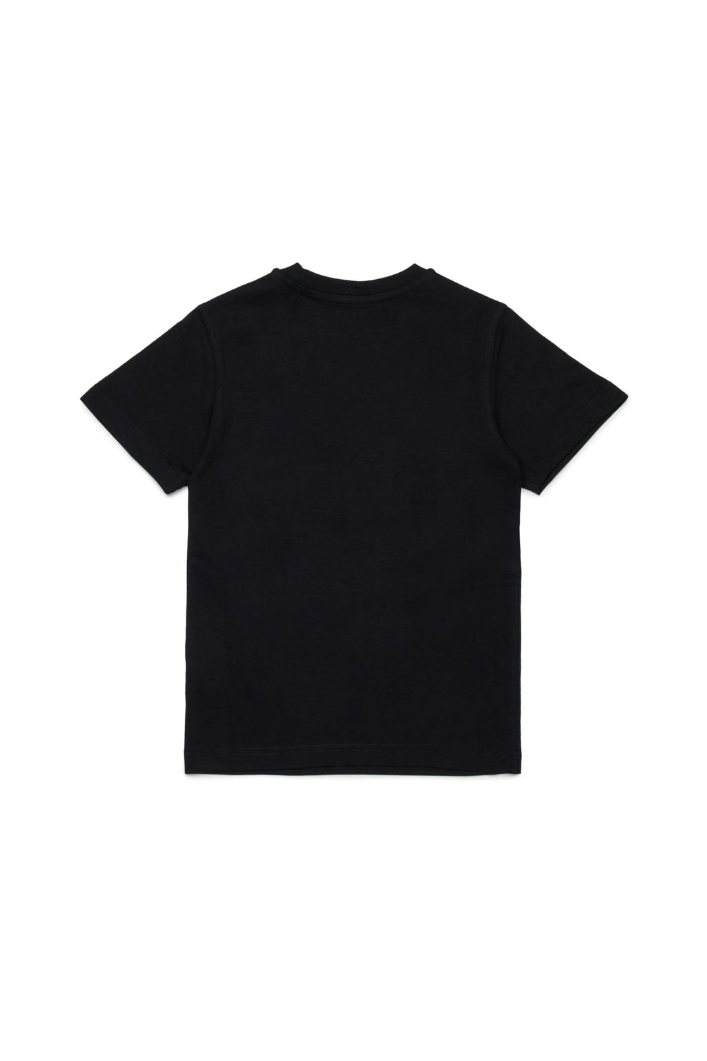 T - SHIRT NERA CON LOGO CORVISO BIANCO DIESEL - Angel Luxury