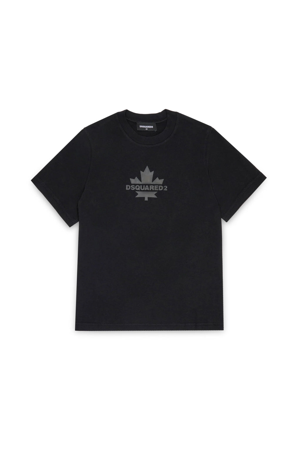 T - SHIRT NERA CON LOGO DSQUARED2 - Angel Luxury