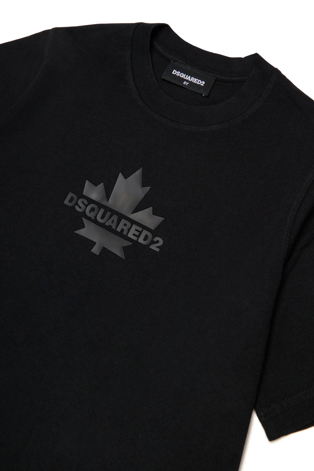 T - SHIRT NERA CON LOGO DSQUARED2 - Angel Luxury
