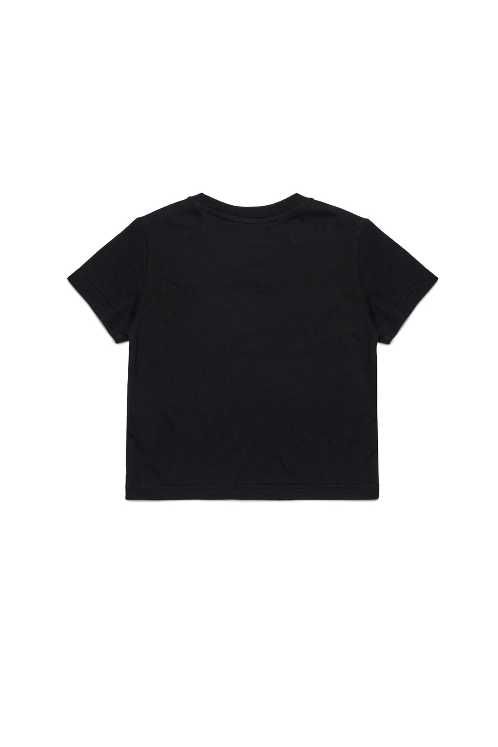 T - SHIRT NERA CON LOGO IN PAILLETTES DIESEL - Angel Luxury