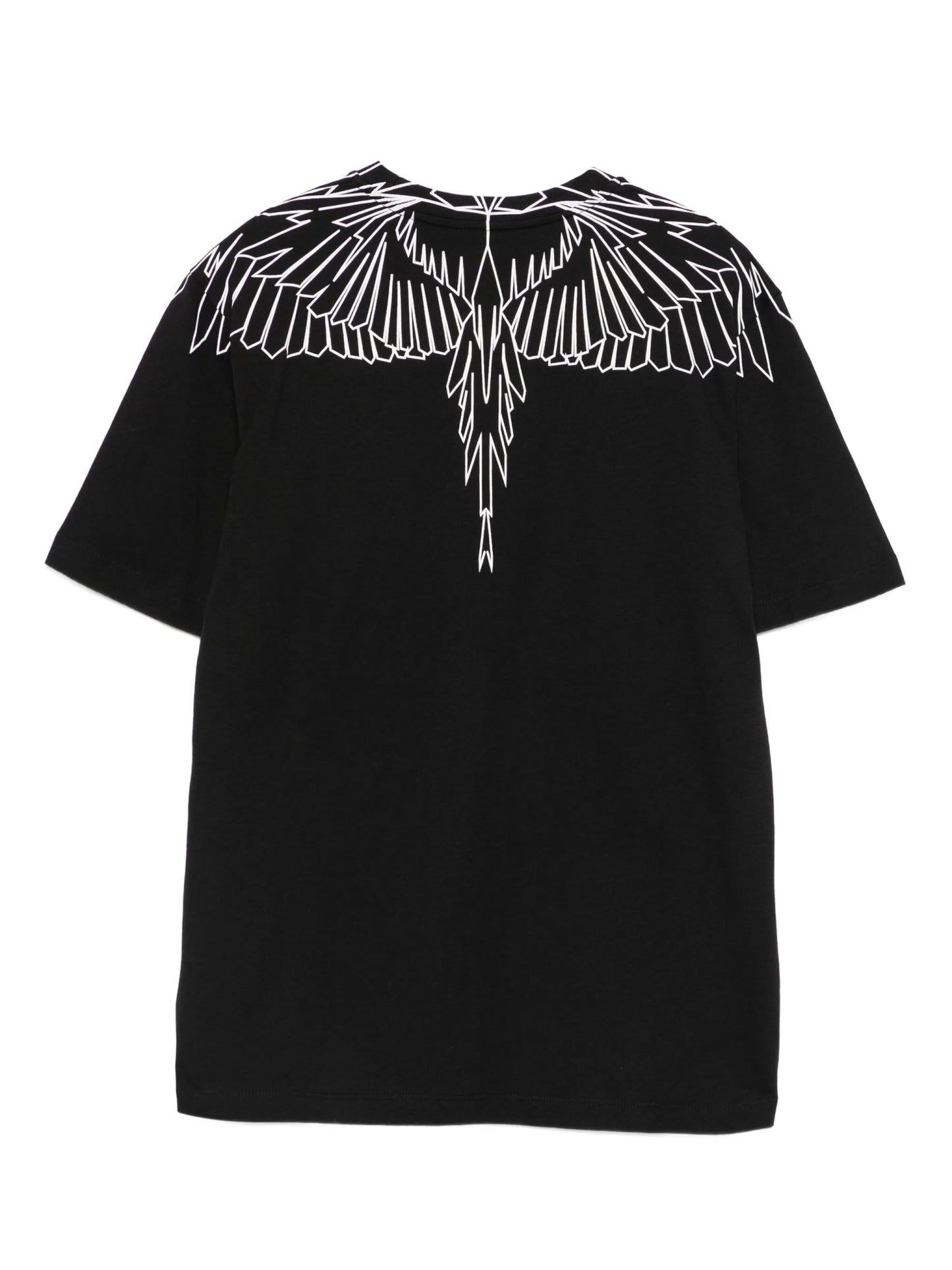 T - SHIRT NERA CON STAMPA ALI MARCELO BURLON - Angel Luxury