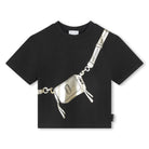 T - SHIRT NERA CON STAMPA MARC JACOBS - Angel Luxury