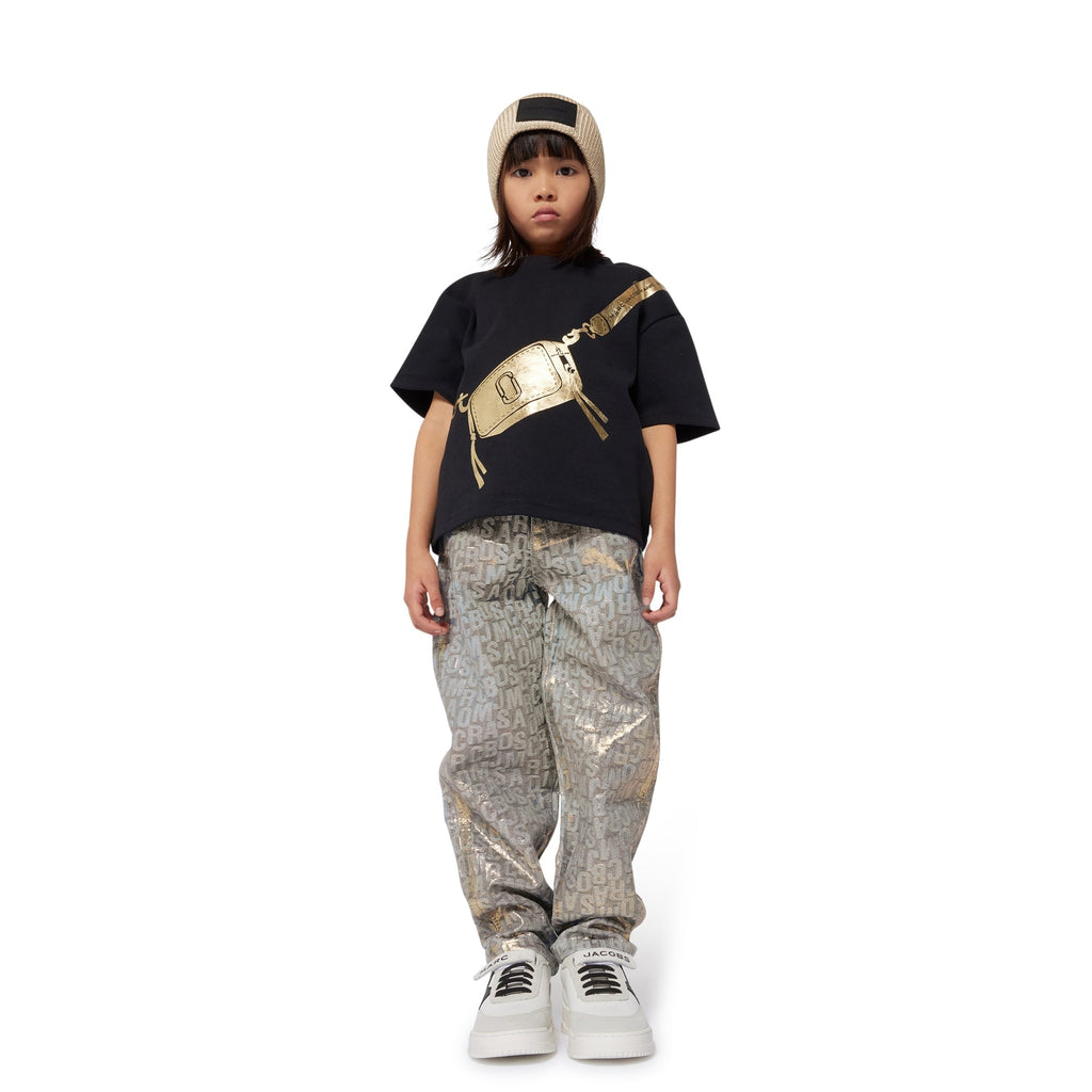 T - SHIRT NERA CON STAMPA MARC JACOBS - Angel Luxury