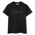 T - SHIRT NERA HUGO - Angel Luxury