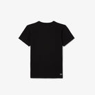 T - SHIRT NERA LOGO LACOSTE - Angel Luxury