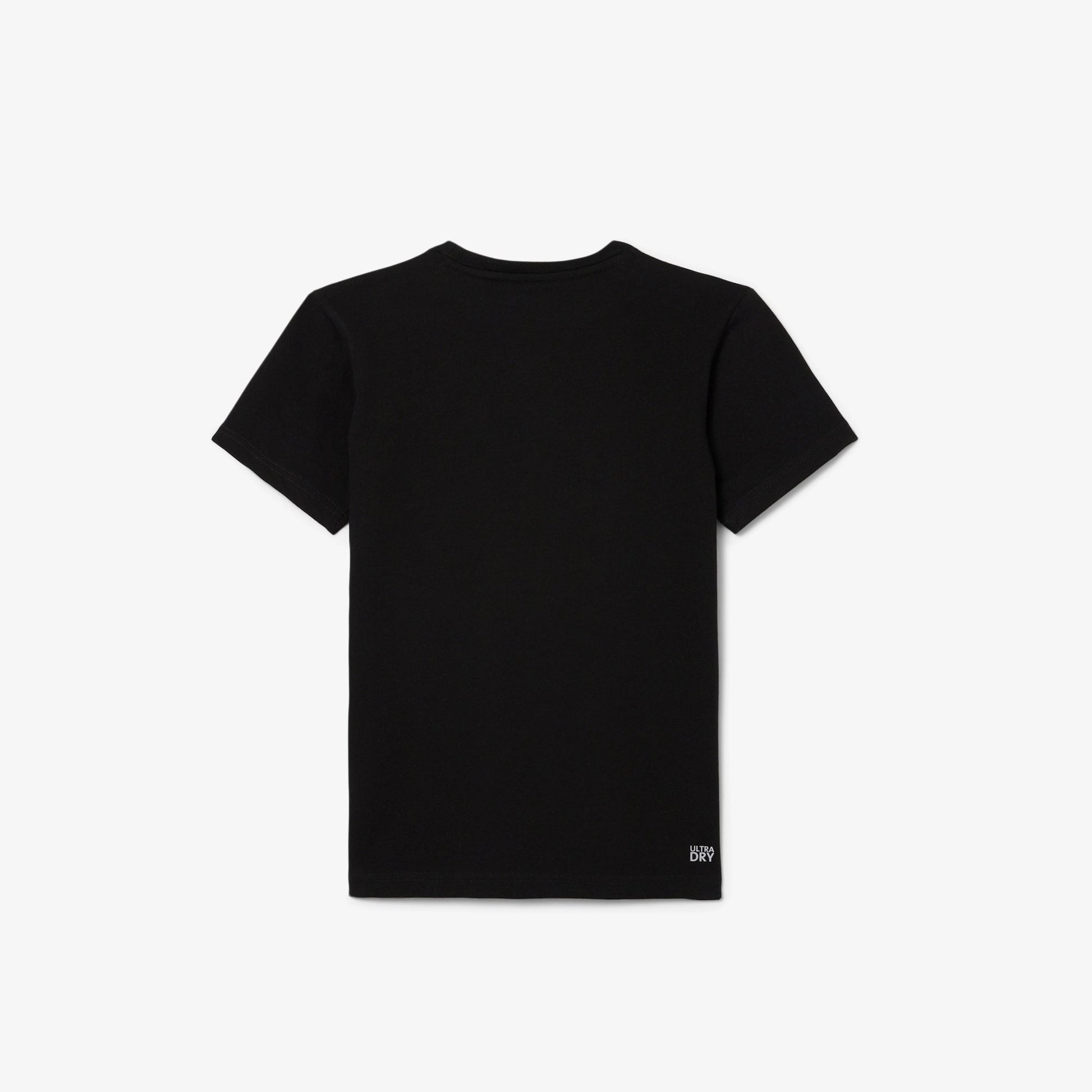 T - SHIRT NERA LOGO LACOSTE - Angel Luxury