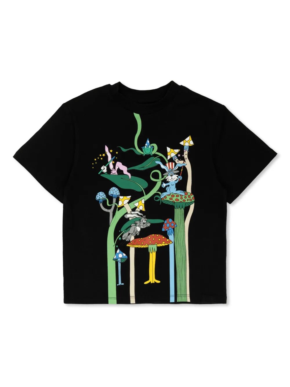 T - SHIRT NERA MAGIA STELLA MCCARTNEY - Angel Luxury