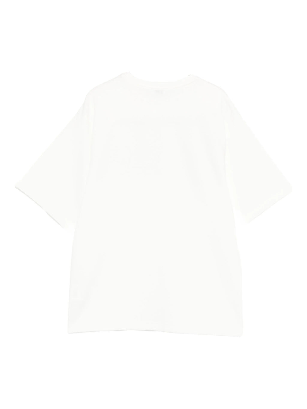 T - SHIRT PANNA CON PIZZO E LOGO NERO PINKO - Angel Luxury