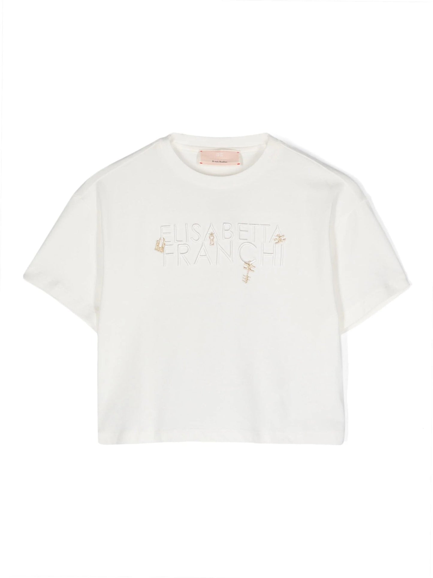 T-SHIRT PANNA ELISABETTA FRANCHI - Angel Luxury