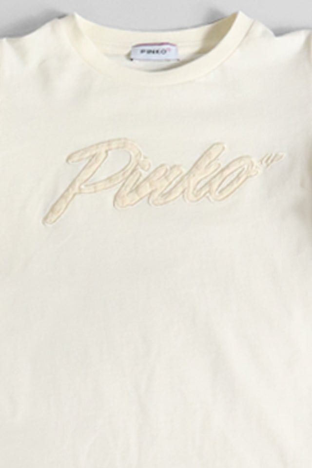 T-shirt Pinko beige manica sbuffo - Angel Luxury