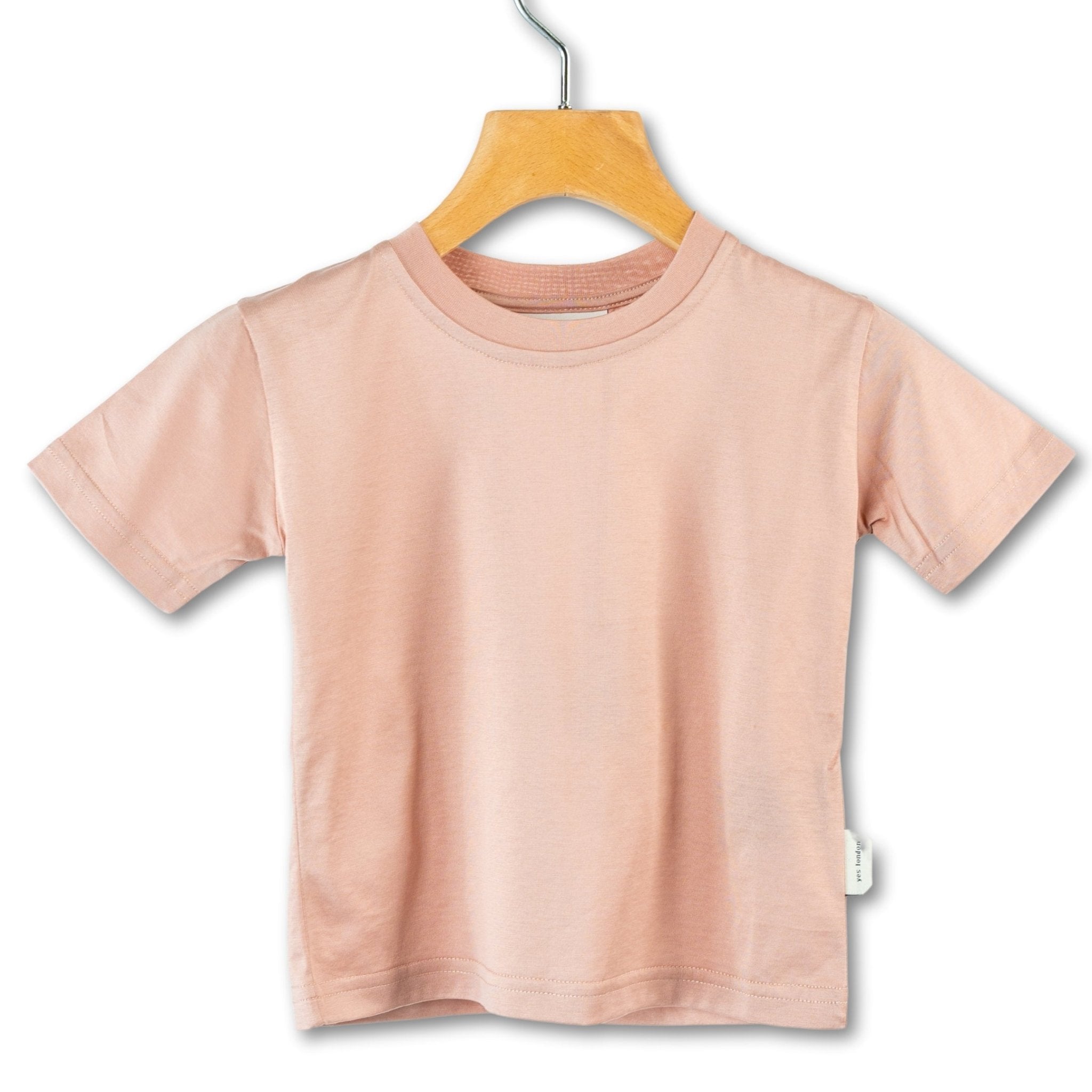 T-SHIRT ROSA ANTICO YES LONDON - Angel Luxury