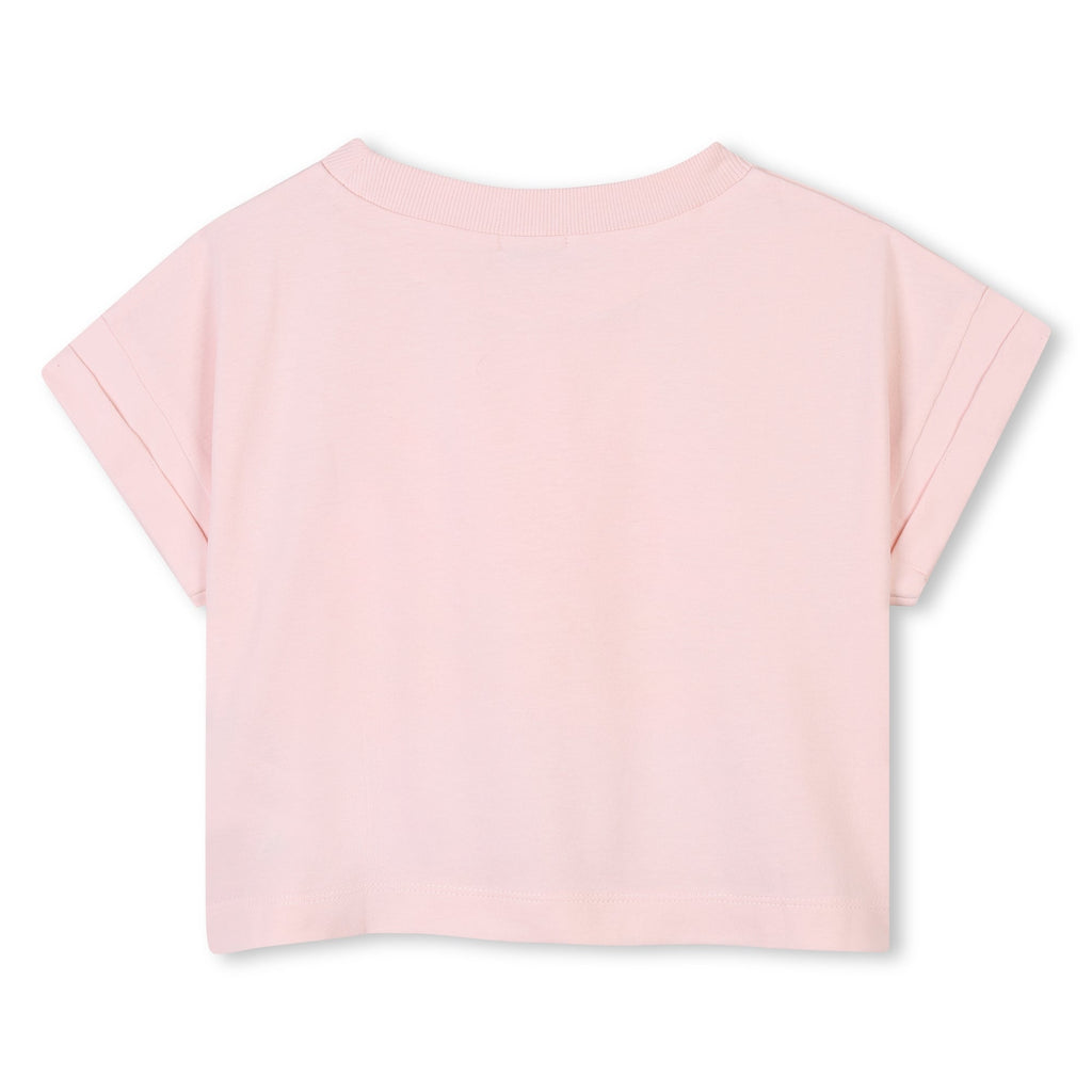 T - SHIRT ROSA COL SOLE BILLIEBLUSH - Angel Luxury