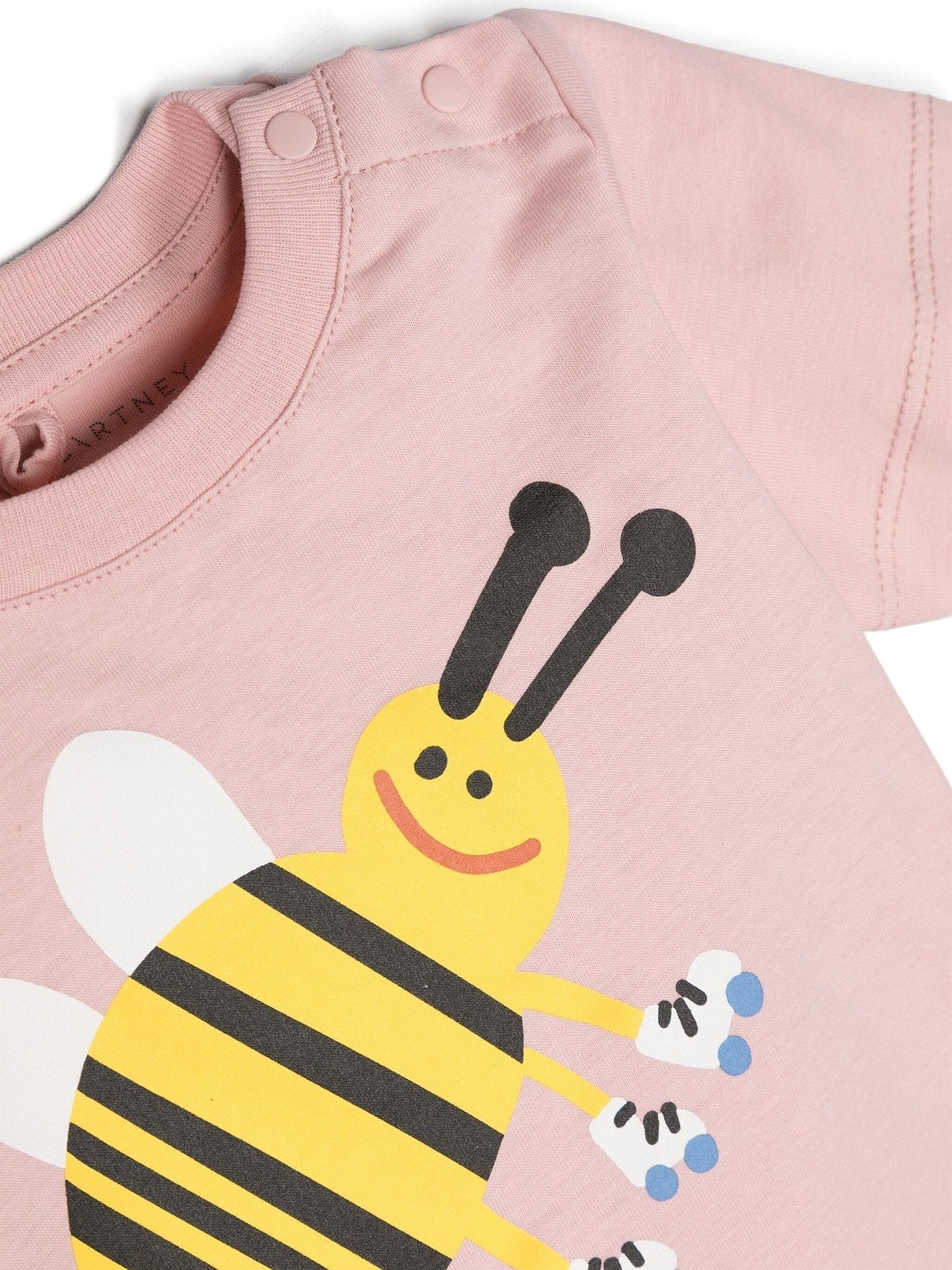 T - SHIRT ROSA CON APE STELLA MCCARTNEY - Angel Luxury