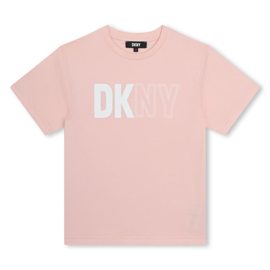 T - SHIRT ROSA DKNY - Angel Luxury