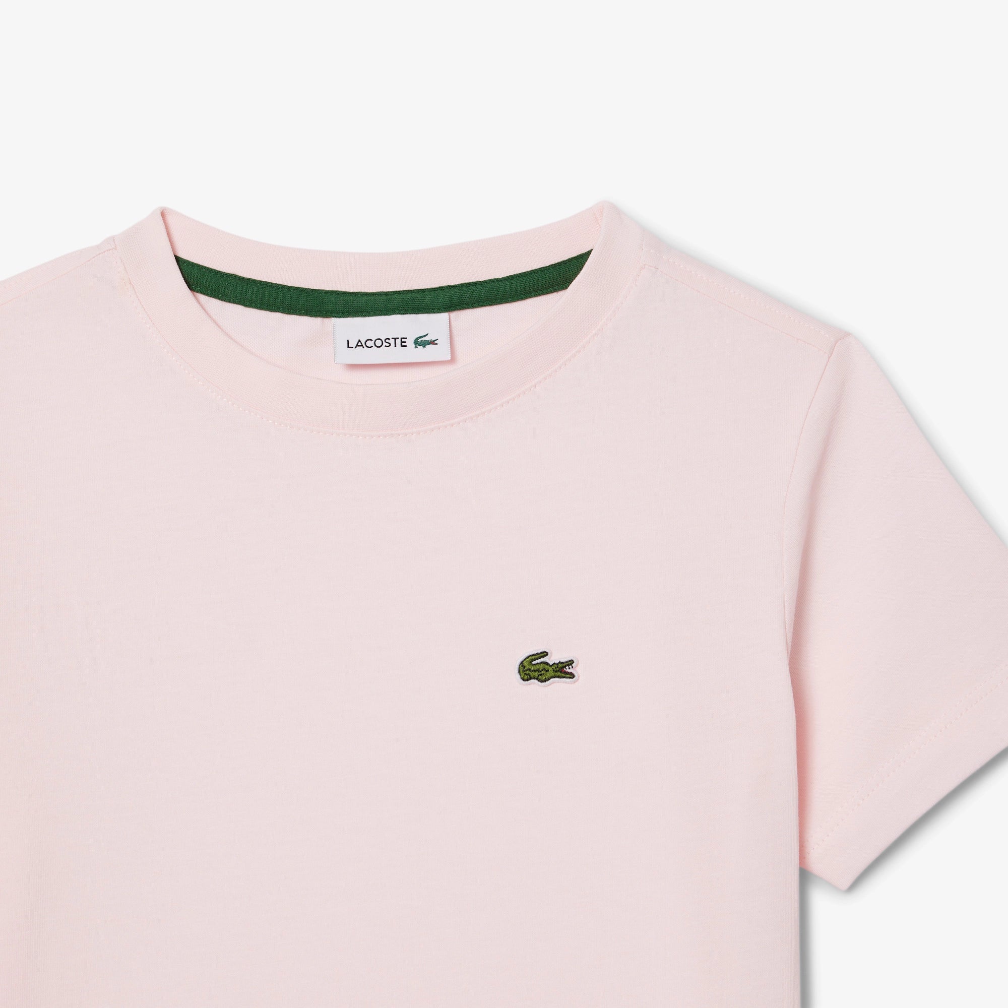 T - SHIRT ROSA LACOSTE - Angel Luxury