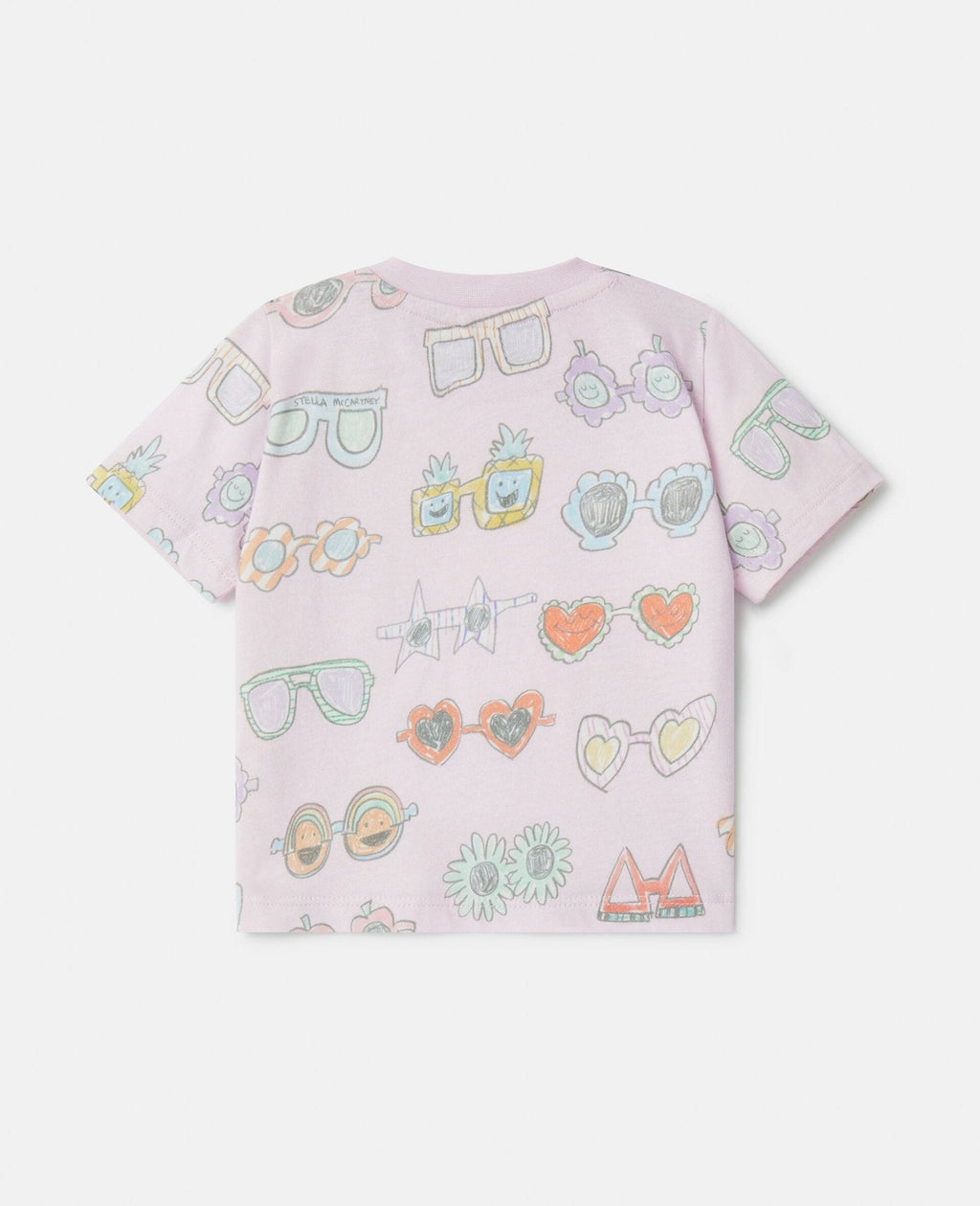 T - SHIRT ROSA OCCHIALI STELLA - Angel Luxury