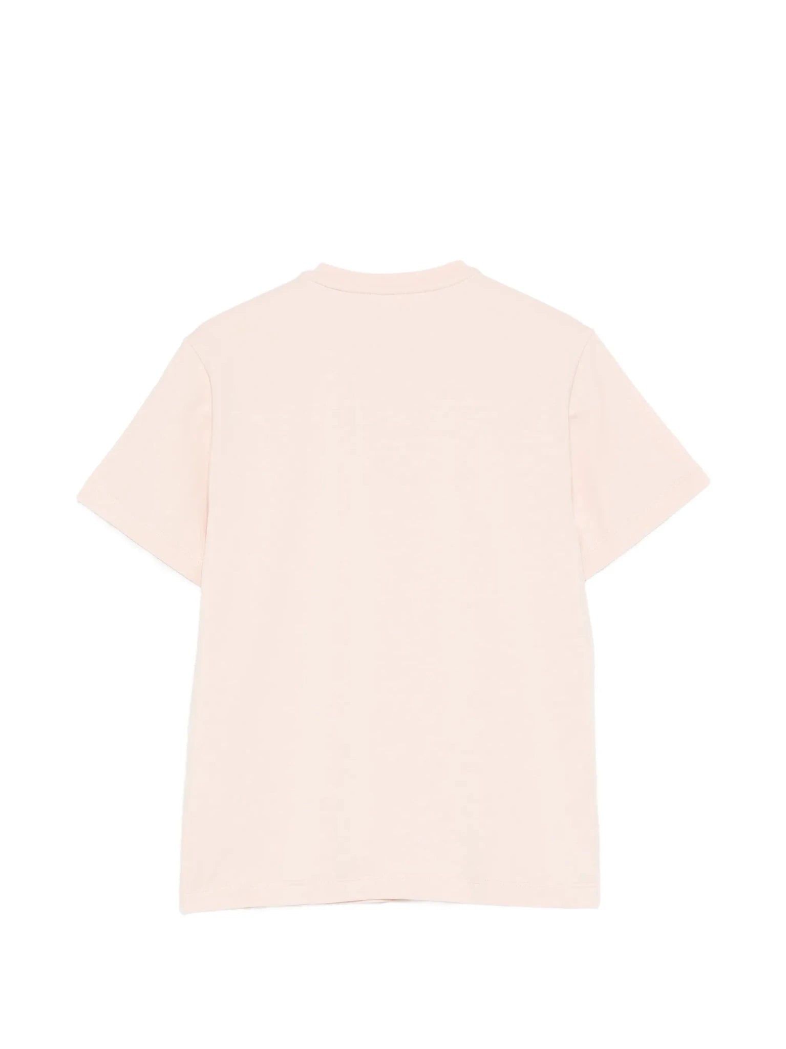 T - SHIRT ROSA PASTELLO CON LOGO IN ORO ELISABETTA FRANCHI - Angel Luxury