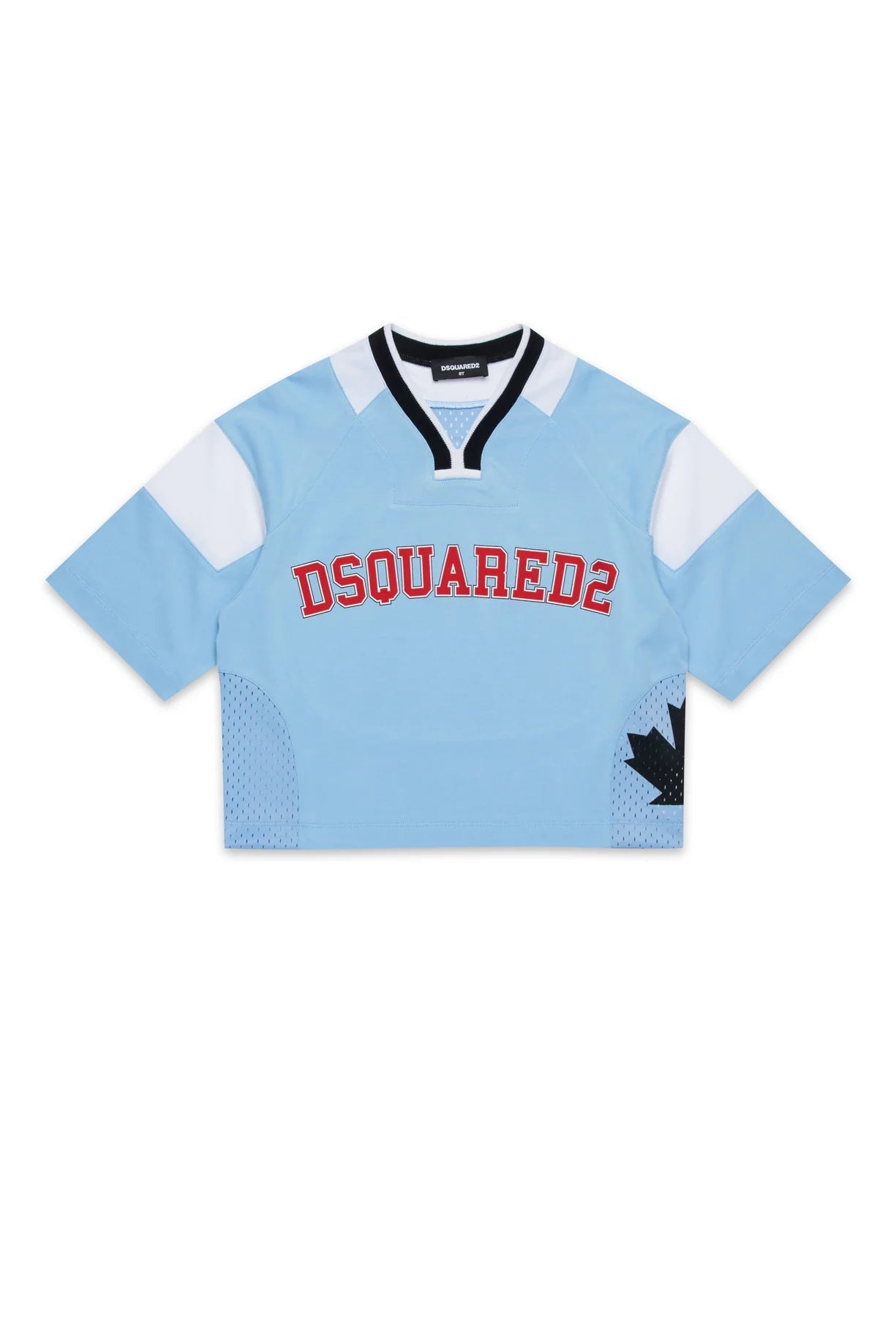 T - SHIRT ROSA STILE BASKET CON LOGO DSQUARED2 - Angel Luxury