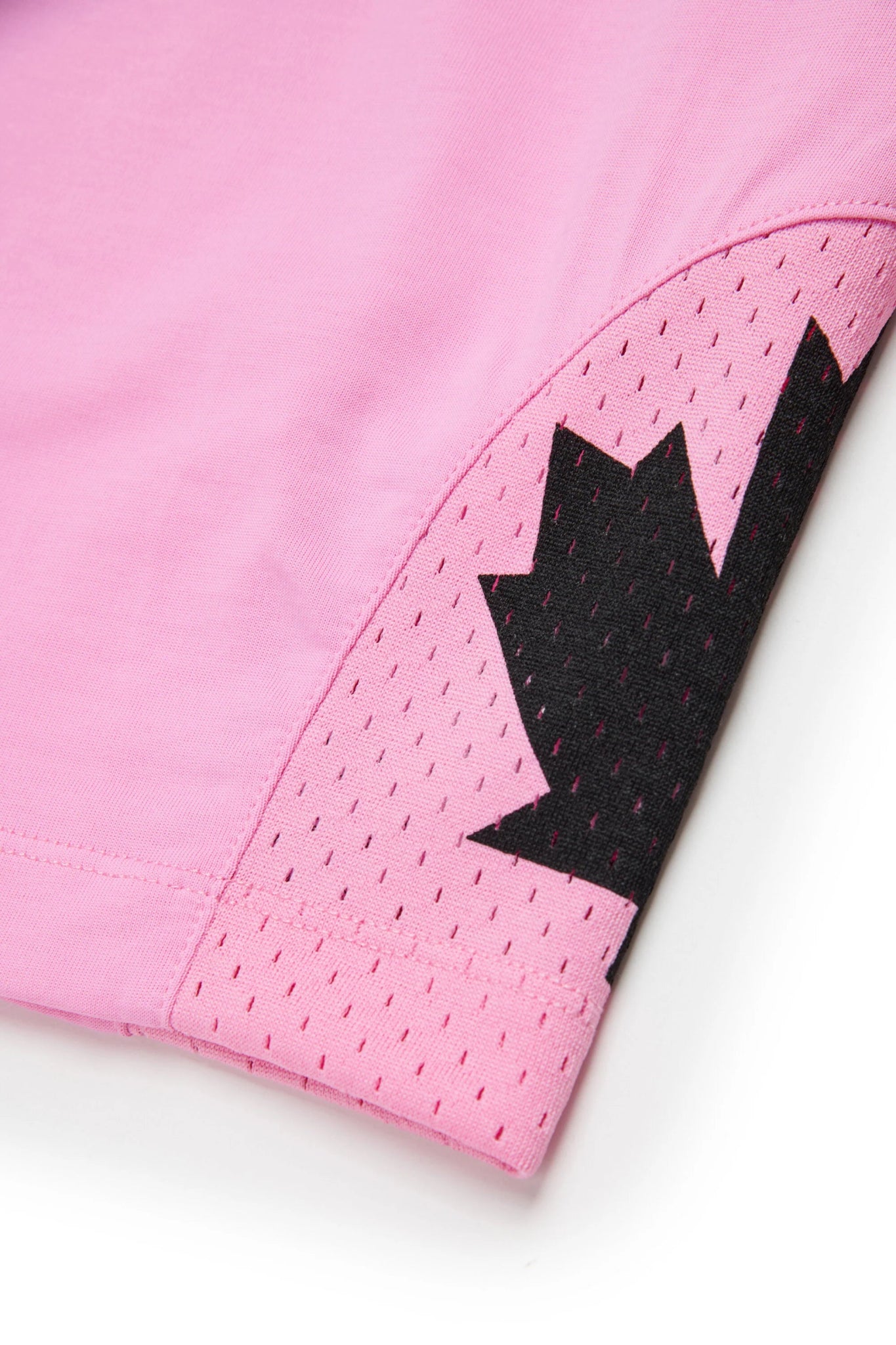 T - SHIRT ROSA STILE BASKET CON LOGO DSQUARED2 - Angel Luxury
