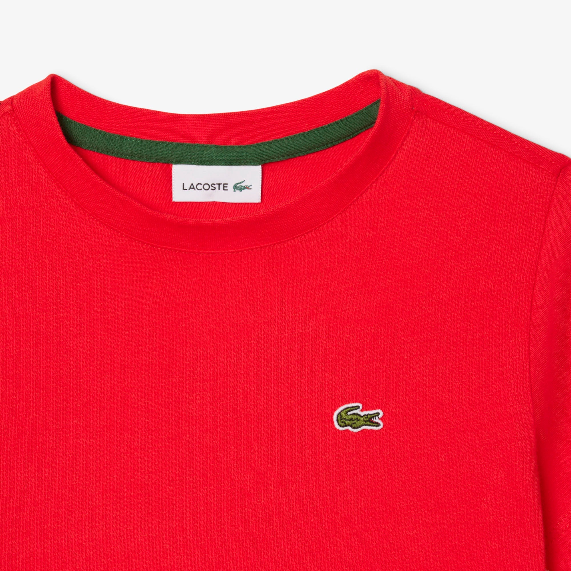 T - SHIRT ROSSA LACOSTE - Angel Luxury