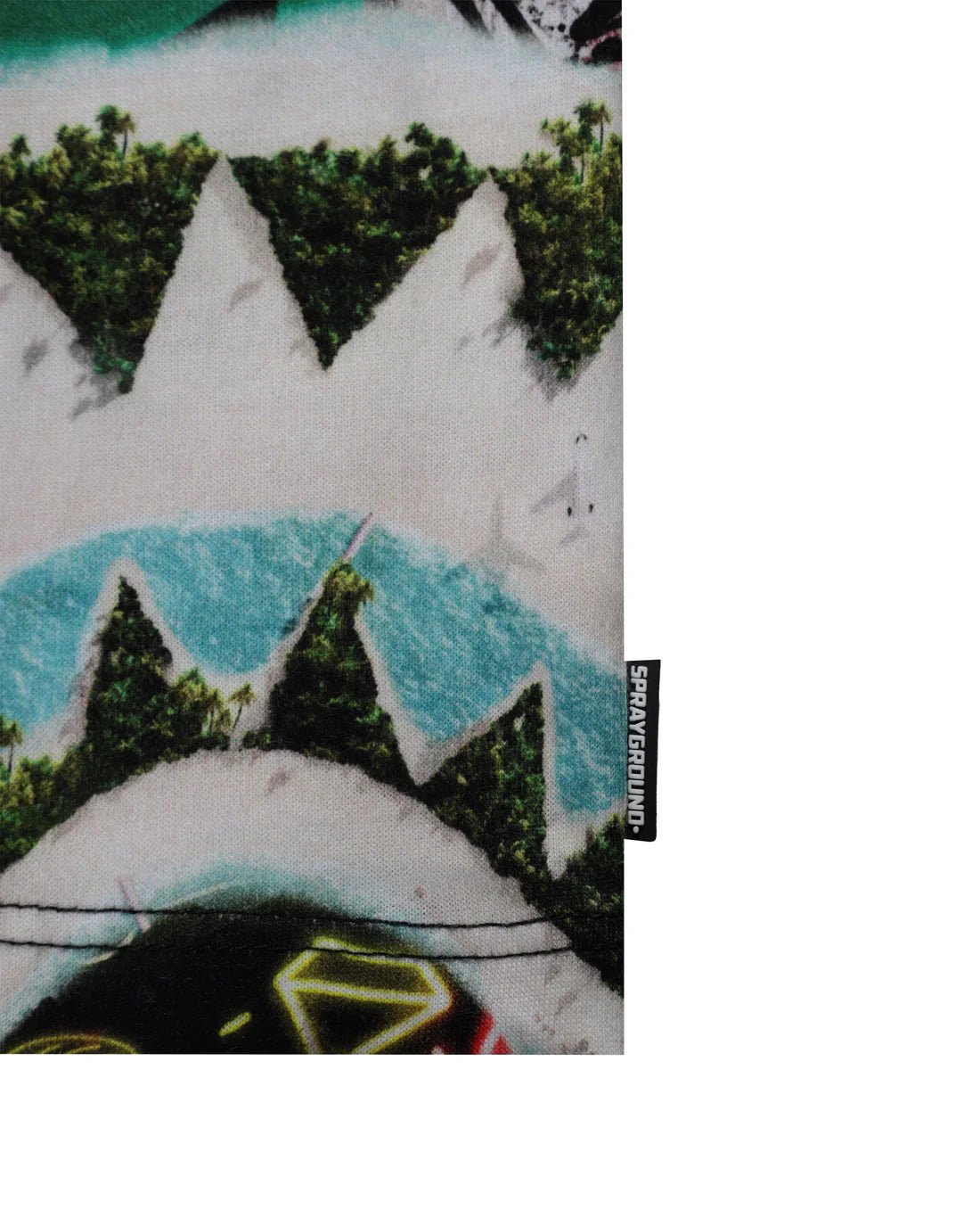T - SHIRT SHARKS SPLIT SPRAYGROUND - Angel Luxury