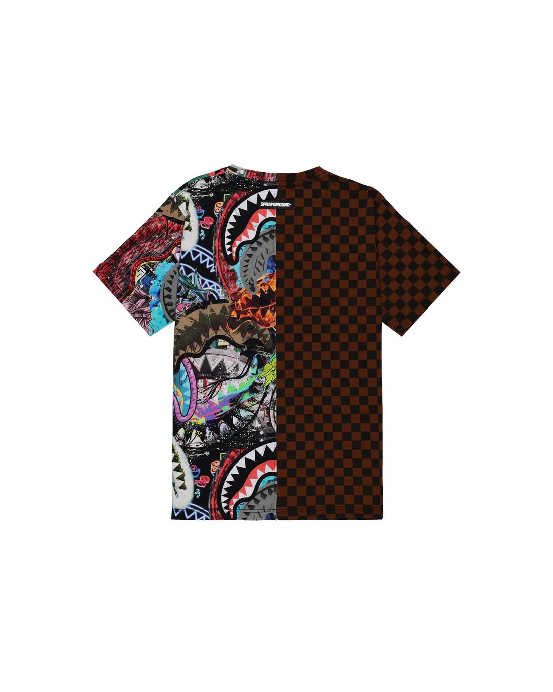 T - SHIRT SHARKS SPLIT SPRAYGROUND - Angel Luxury