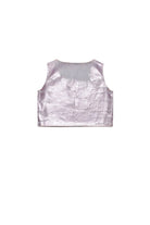 T - SHIRT SMANICATA IN DENIM ROSA DIESEL - Angel Luxury