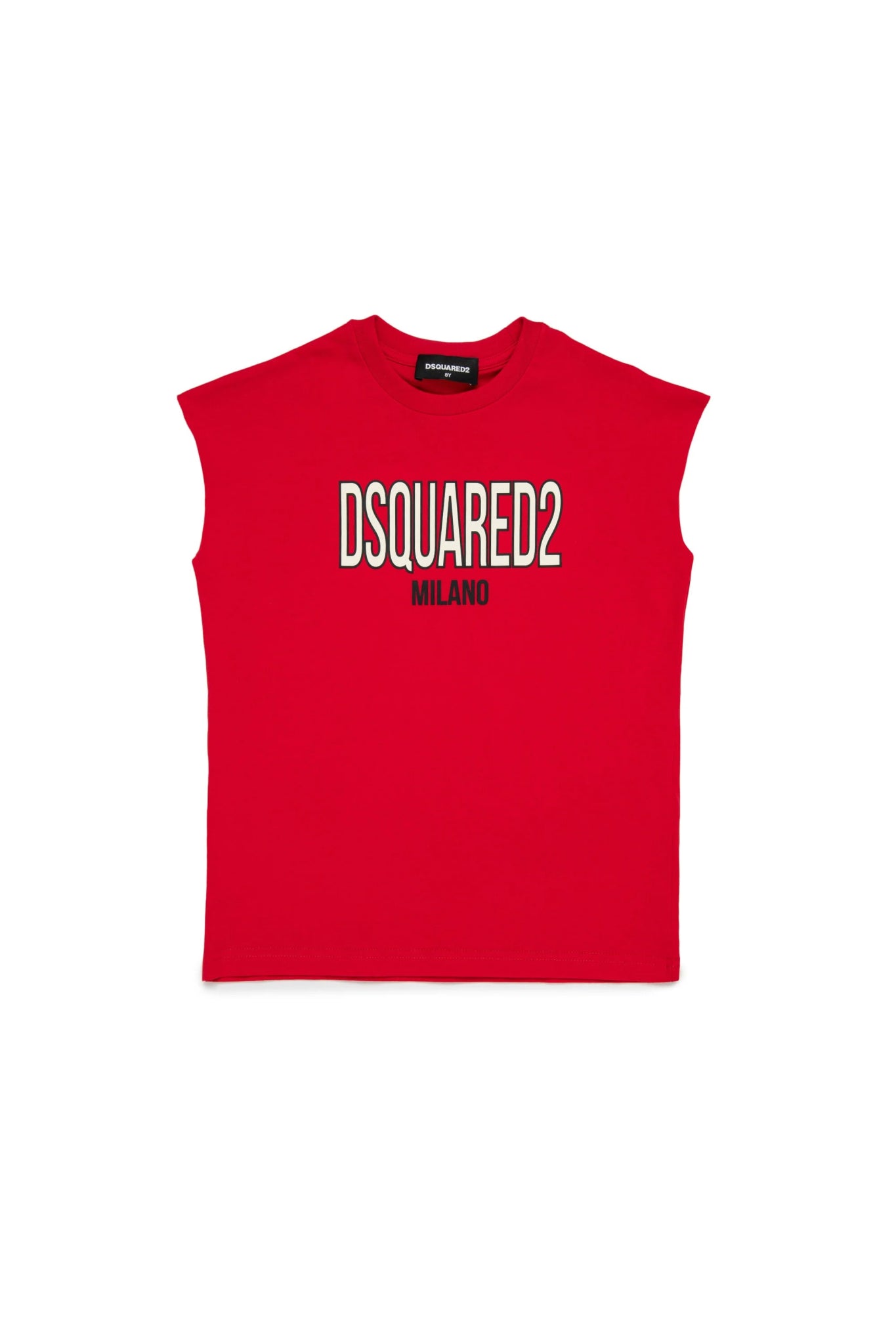 T - SHIRT SMANICATA ROSSA DSQUARED2 - Angel Luxury
